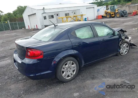 2013 Dodge Avenger Se V6 from USA, damaged, VIN 1C3CDZAG1DN756077